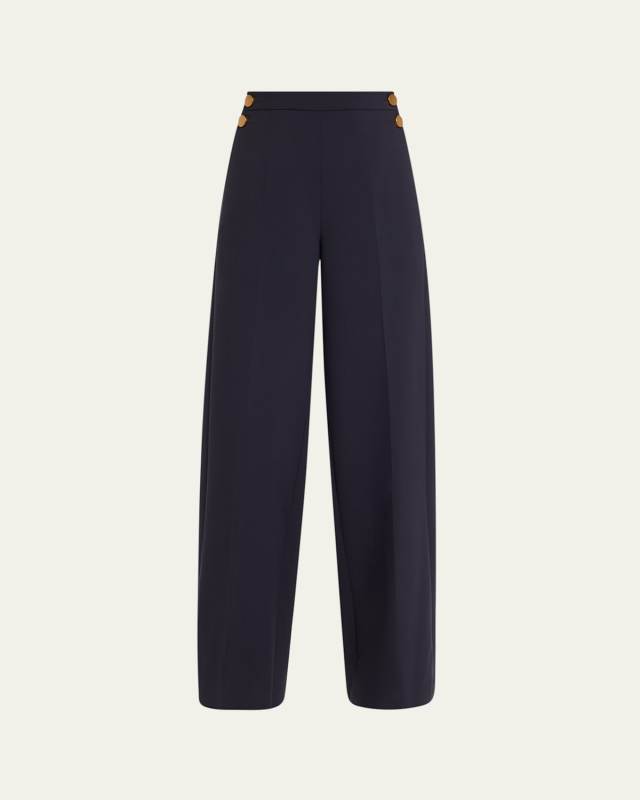 Polonia Sailor Wide-Leg Pants